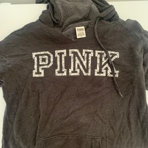 Pink sweatshirt hoodie